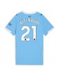 Billige Manchester City Rayan Ait-Nouri #21 Hjemmedrakt Dame 2025-26 Kortermet